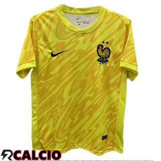 Maglia Nazionale Francia Portiere Giallo 2024/2025