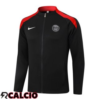 Giacca Calcio Paris PSG Nero 2024/2025  Giacca Calcio Paris PSG Nero 2024/2025