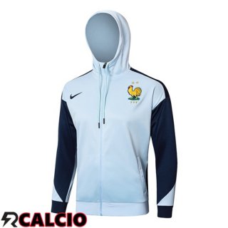 Giacca A Vento Francia Blu 2024/2025  Giacca A Vento Francia Blu 2024/2025