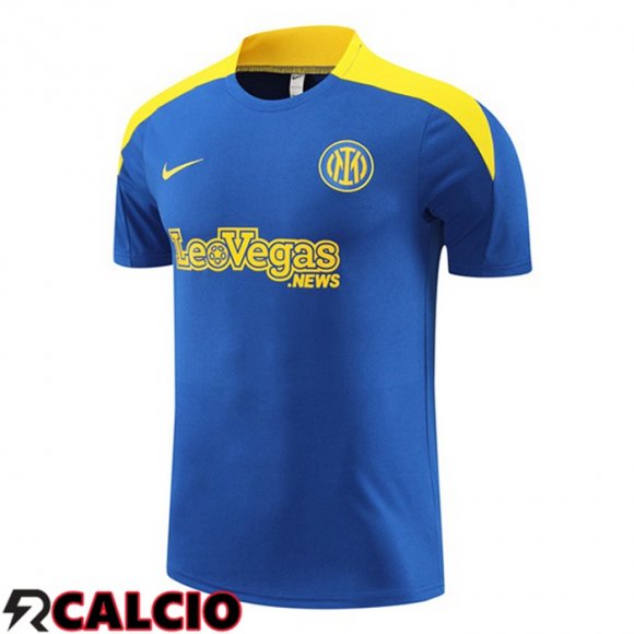 T Shirt Allenamento Inter Milan Blu 2024/2025