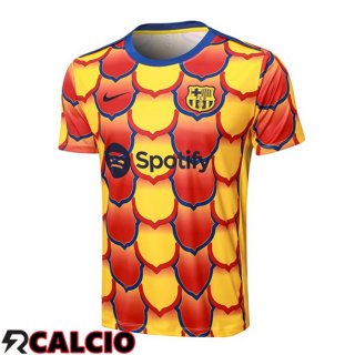 T Shirt Allenamento FC Barcellona Giallo 2024/2025