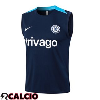 Canotta Allenamento FC Chelsea Blu 2024/2025  Canotta Allenamento FC Chelsea Blu 2024/2025