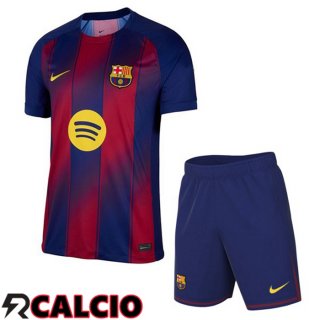 Prima Maglia FC Barcellona Bambino Blu Rosso 2025/2026  Prima Maglia FC Barcellona Bambino Blu Rosso 2025/2026