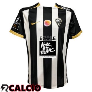 Prima Maglia Angers SCO Nero Bianco 2025/2026
