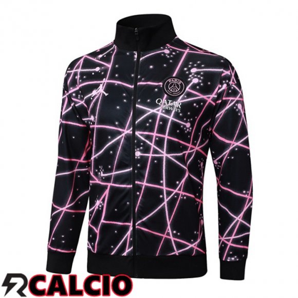 Giacca Calcio Jordan Paris PSG Nero Rosa 2025/2026