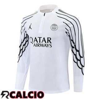 Felpa Allenamento Jordan Paris PSG Bianco 2025/2026