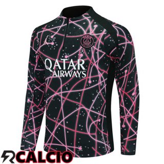 Felpa Allenamento Jordan Paris PSG Nero Rosa 2025/2026