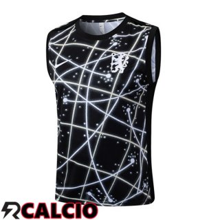Canotta Allenamento FC Chelsea Nero 2025/2026  Canotta Allenamento FC Chelsea Nero 2025/2026