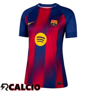 Prima Maglia FC Barcellona Donna Blu Rosso 2025/2026