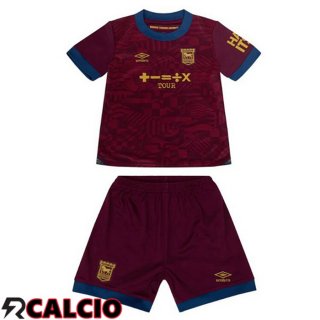 Seconda Maglia Ipswich Town Bambino Marrone 2024/2025