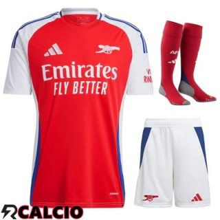 Insieme Prima Maglia Arsenal (Pantaloncini + Calzini) 2024/2025