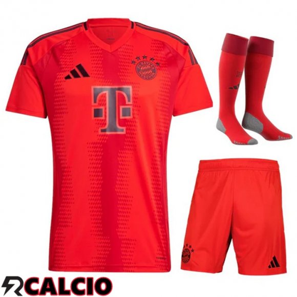 Insieme Seconda Maglia Bayern Monaco (Pantaloncini + Calzini) 2024/2025