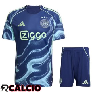 Insieme Seconda Maglia AFC Ajax + Pantaloncini 2025 2026  Insieme Seconda Maglia AFC Ajax + Pantaloncini 2025 2026