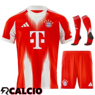 Insieme Prima Maglia Bayern Monaco (Pantaloncini + Calzini) 2025 2025  Insieme Prima Maglia Bayern Monaco (Pantaloncini + Calzini) 2025 2025