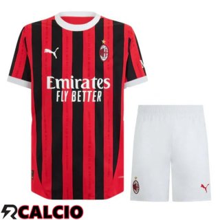 Insieme Prima Maglia AC Milan + Pantaloncini 2024/2025