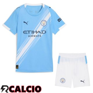 Insieme Prima Maglia Manchester City + Pantaloncini 2025 2026  Insieme Prima Maglia Manchester City + Pantaloncini 2025 2026
