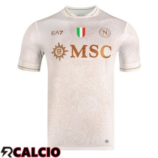Seconda Maglia SSC Napoli Bianco 2025 2026  Seconda Maglia SSC Napoli Bianco 2025 2026