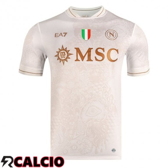Seconda Maglia SSC Napoli Bianco 2025 2026