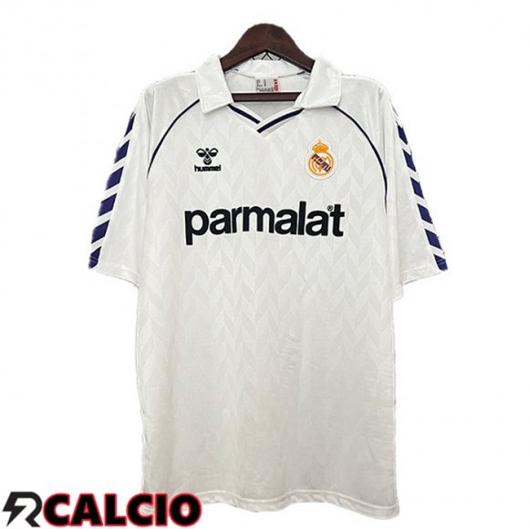 Prima Maglia Real Madrid Retro Bianco 1988  Prima Maglia Real Madrid Retro Bianco 1988
