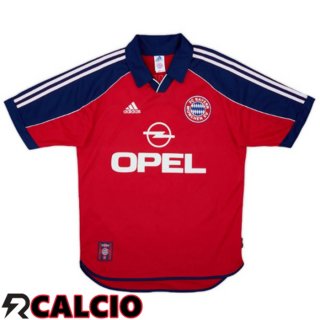 Prima Maglia Bayern Monaco Retro Rosso 2000-2001