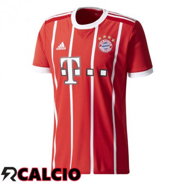 Prima Maglia Bayern Monaco Retro Rosso 2017-2018  Prima Maglia Bayern Monaco Retro Rosso 2017-2018