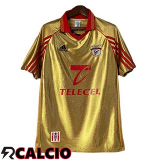 Seconda Maglia S.L Benfica Retro Giallo 1998-1999  Seconda Maglia S.L Benfica Retro Giallo 1998-1999