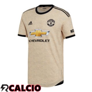 Seconda Maglia Manchester United Retro Giallo 2019-2020