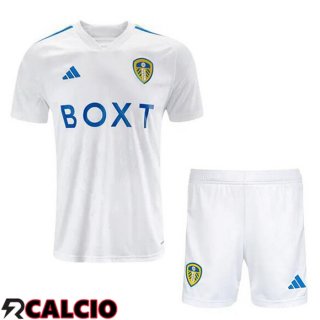 Prima Maglia Leeds United Bambino Bianco 2023/2024