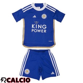 Prima Maglia Leicester City Bambino Blu 2023/2024  Prima Maglia Leicester City Bambino Blu 2023/2024