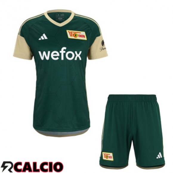 Prima Maglia FC Union Berlin Bambino Verde 2023/2024