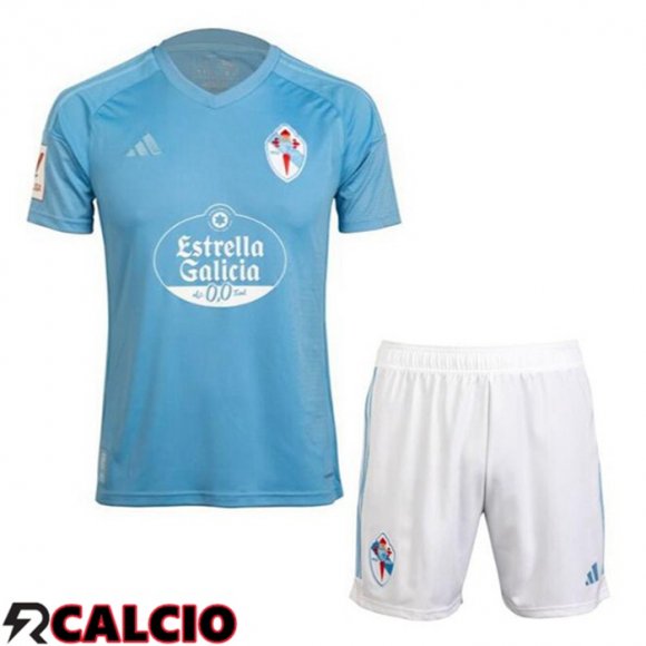 Prima Maglia Celta Vigo Bambino Blu 2023/2024  Prima Maglia Celta Vigo Bambino Blu 2023/2024