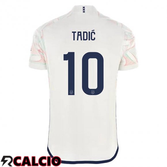 Seconda Maglia AFC Ajax (Tadić 10) Bianco 2023/2024