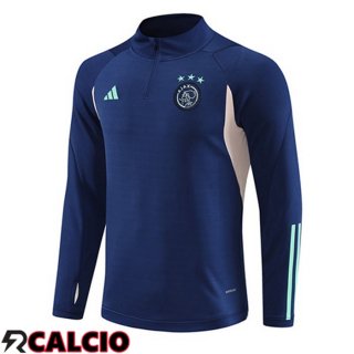 Felpa Allenamento AFC Ajax Blu Reale 2023/2024  Felpa Allenamento AFC Ajax Blu Reale 2023/2024