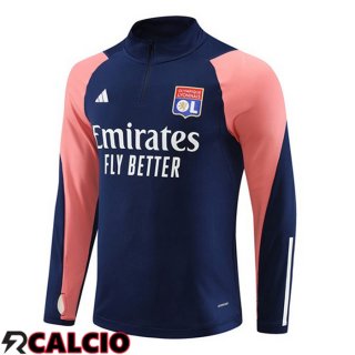 Felpa Allenamento Lyon OL Blu Reale 2023/2024  Felpa Allenamento Lyon OL Blu Reale 2023/2024