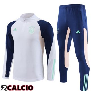 Insieme Tuta Calcio AFC Ajax Bianco 2023/2024