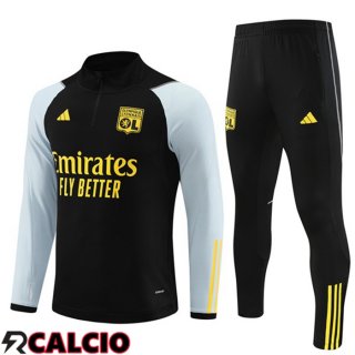 Insieme Tuta Calcio Lyon OL Nero 2023/2024