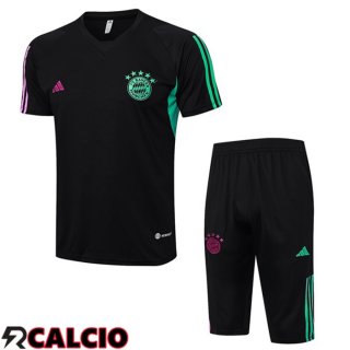 T Shirt Allenamento Bayern Monaco + Pantaloncini Nero 2023/2024