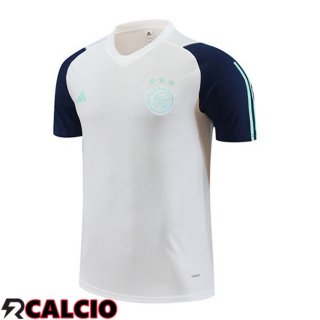 T Shirt Allenamento AFC Ajax Bianco 2023/2024