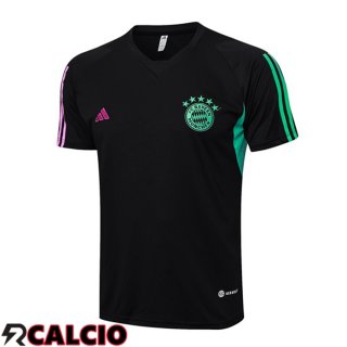 T Shirt Allenamento Bayern Monaco Nero 2023/2024