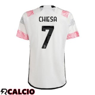 Seconda Maglia Juventus (CHIESA 7) Bianco 2023/2024  Seconda Maglia Juventus (CHIESA 7) Bianco 2023/2024