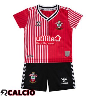Prima Maglia Southampton FC Bambino Rosso 2023/2024