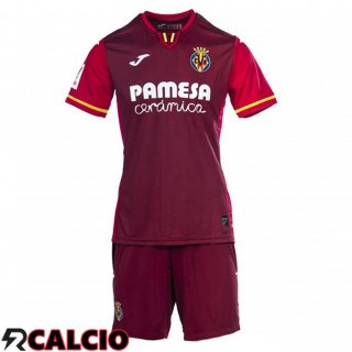 Seconda Maglia Villarreal Bambino Rosso 2023/2024