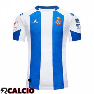 Prima Maglia RCD Espanyol Blu Bianco 2023/2024