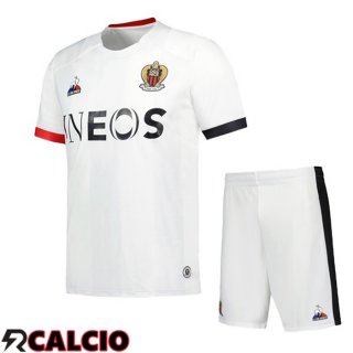 Seconda Maglia OGC Nice Bambino Bianco 2023/2024