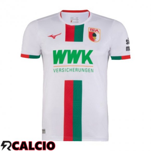 Prima Maglia FC Augsburg Bianco 2023/2024  Prima Maglia FC Augsburg Bianco 2023/2024