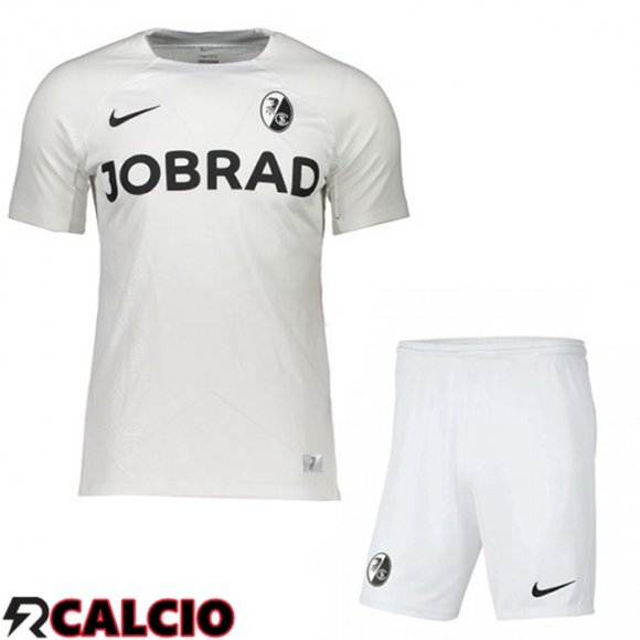 Terza Maglia SC Fribourg Bambino Bianco 2023/2024  Terza Maglia SC Fribourg Bambino Bianco 2023/2024