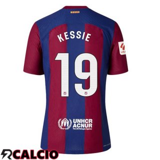 Prima Maglia FC Barcellona (KESSIE 19) Blu Rosso 2023/2024