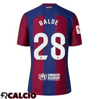 Prima Maglia FC Barcellona (BALDE 28) Blu Rosso 2023/2024
