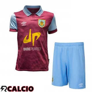 Prima Maglia Burnley Bambino Rosso 2023/2024
