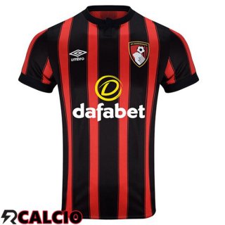 Prima Maglia AFC Bournemouth Nero Rosso 2023/2024  Prima Maglia AFC Bournemouth Nero Rosso 2023/2024